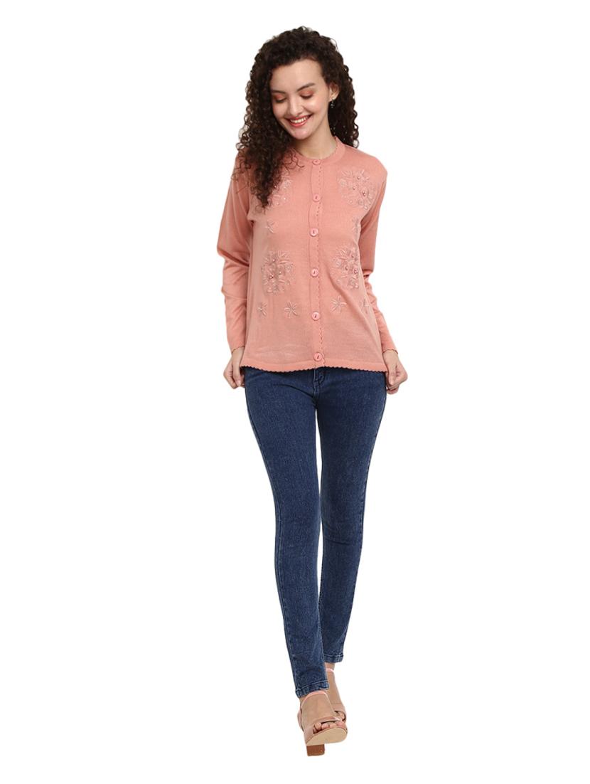 button up wool cardigan - 18687955 - Zoom Image - 4