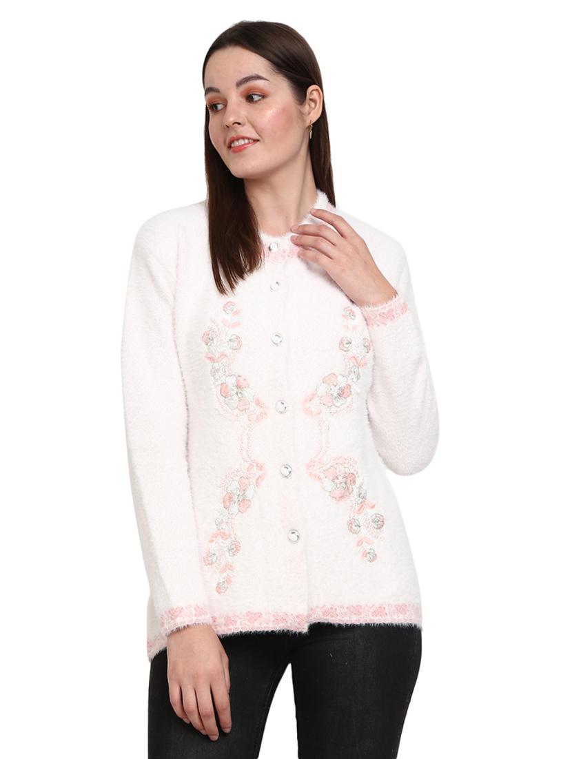 button up wool cardigan - 18687972 - Zoom Image - 1