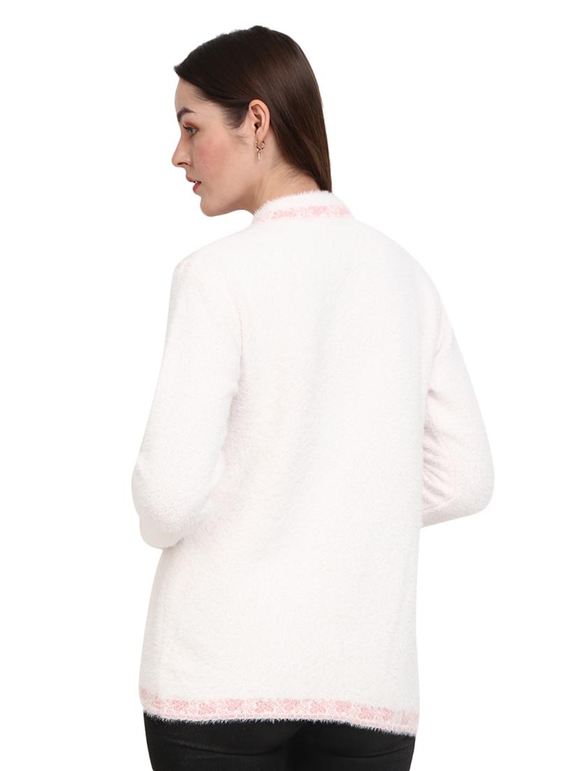 button up wool cardigan - 18687972 - Zoom Image - 3