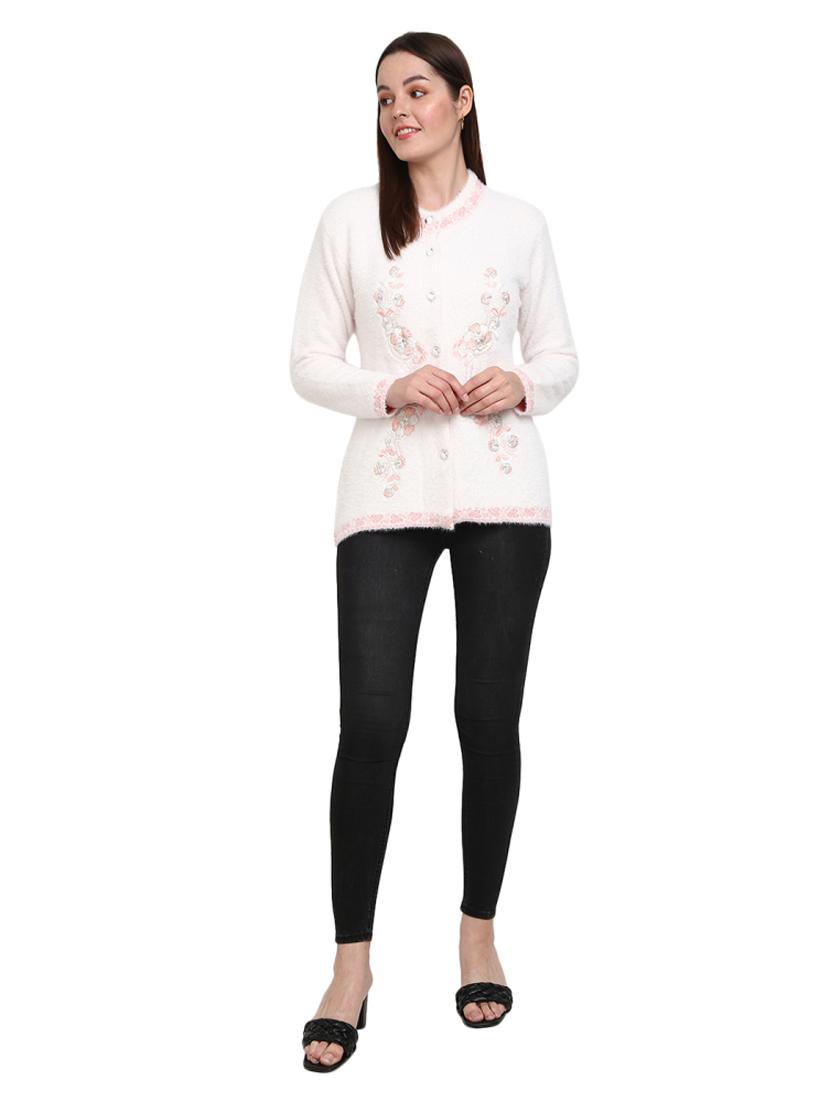button up wool cardigan - 18687972 - Zoom Image - 4