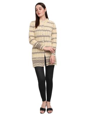button up wool cardigan - 18688010 - Standard Image - 4
