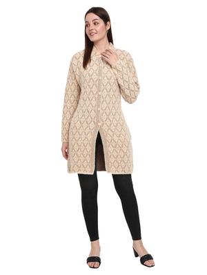 button up wool cardigan - 18688014 - Standard Image - 4
