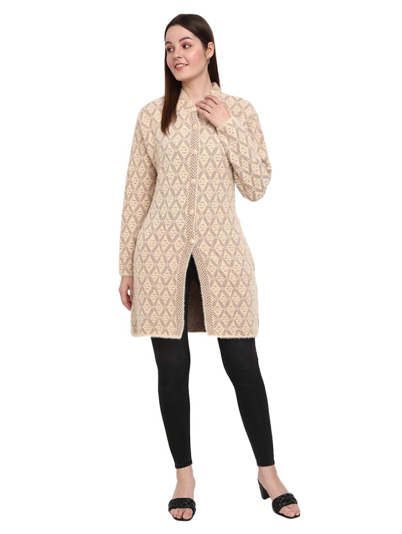 button up wool cardigan - 18688014 - Zoom Image - 4
