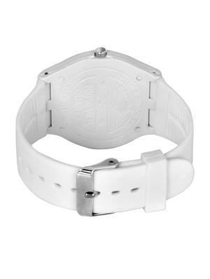 white men's water resistant analog watch for men's - 18689615 - Standard Image - 3