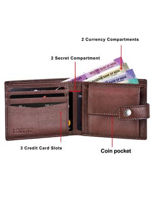 brown leather wallet - 18700286 - Standard Image - 4