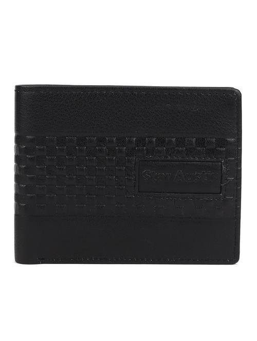 black leather wallet - 18700307 - Standard Image - 1