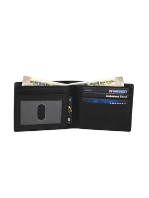 black leather wallet - 18700307 - Standard Image - 4