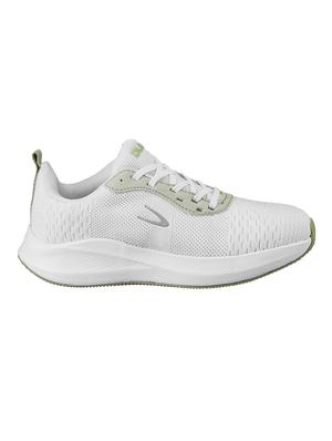 women white lace-up sports shoe - 18719253 - Standard Image - 2