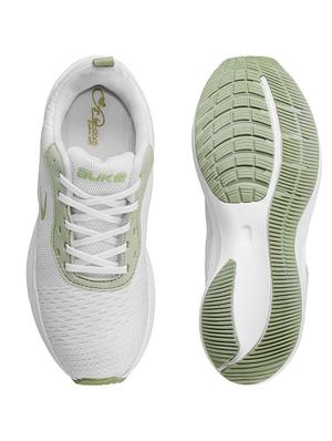 women white lace-up sports shoe - 18719253 - Standard Image - 4