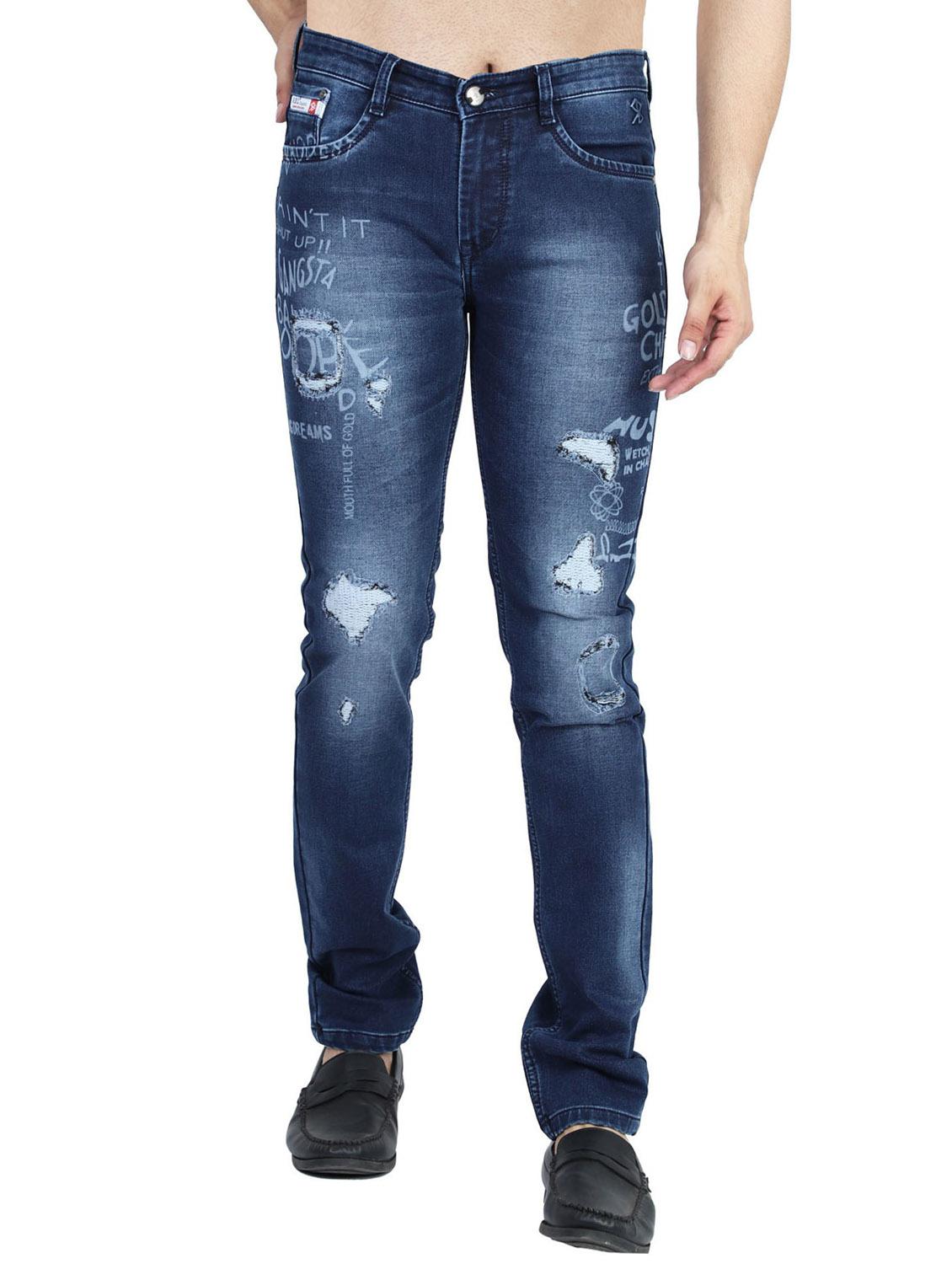 mens straight fit distressed jeans