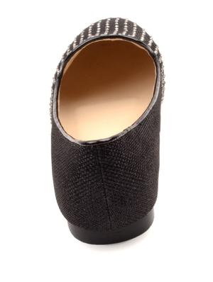Studded Black Loafers - 27556 - Standard Image - 3