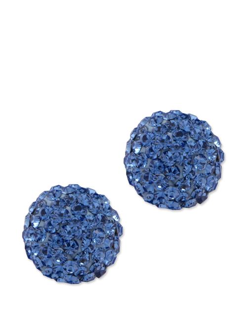 elegant blue round studs - 28283 - Standard Image - 1