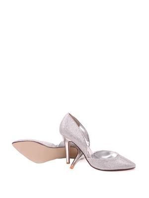 Stylish Silver Pumps - 28706 - Standard Image - 4