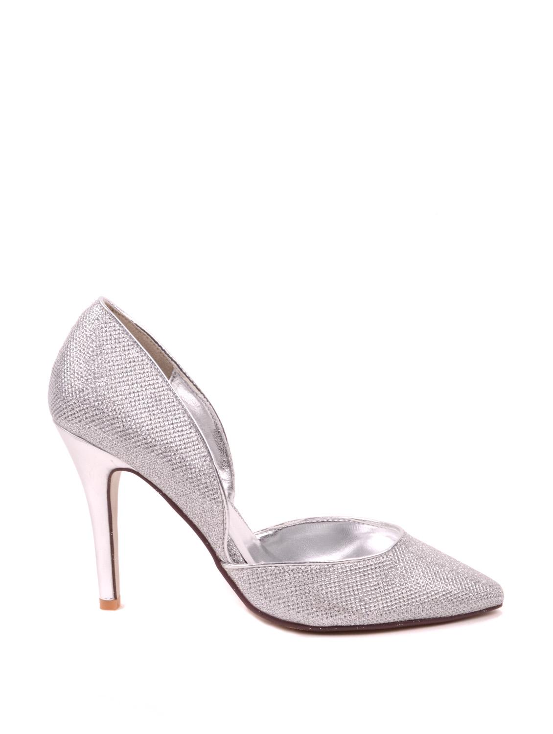 Stylish Silver Pumps - 28706 - Zoom Image - 2