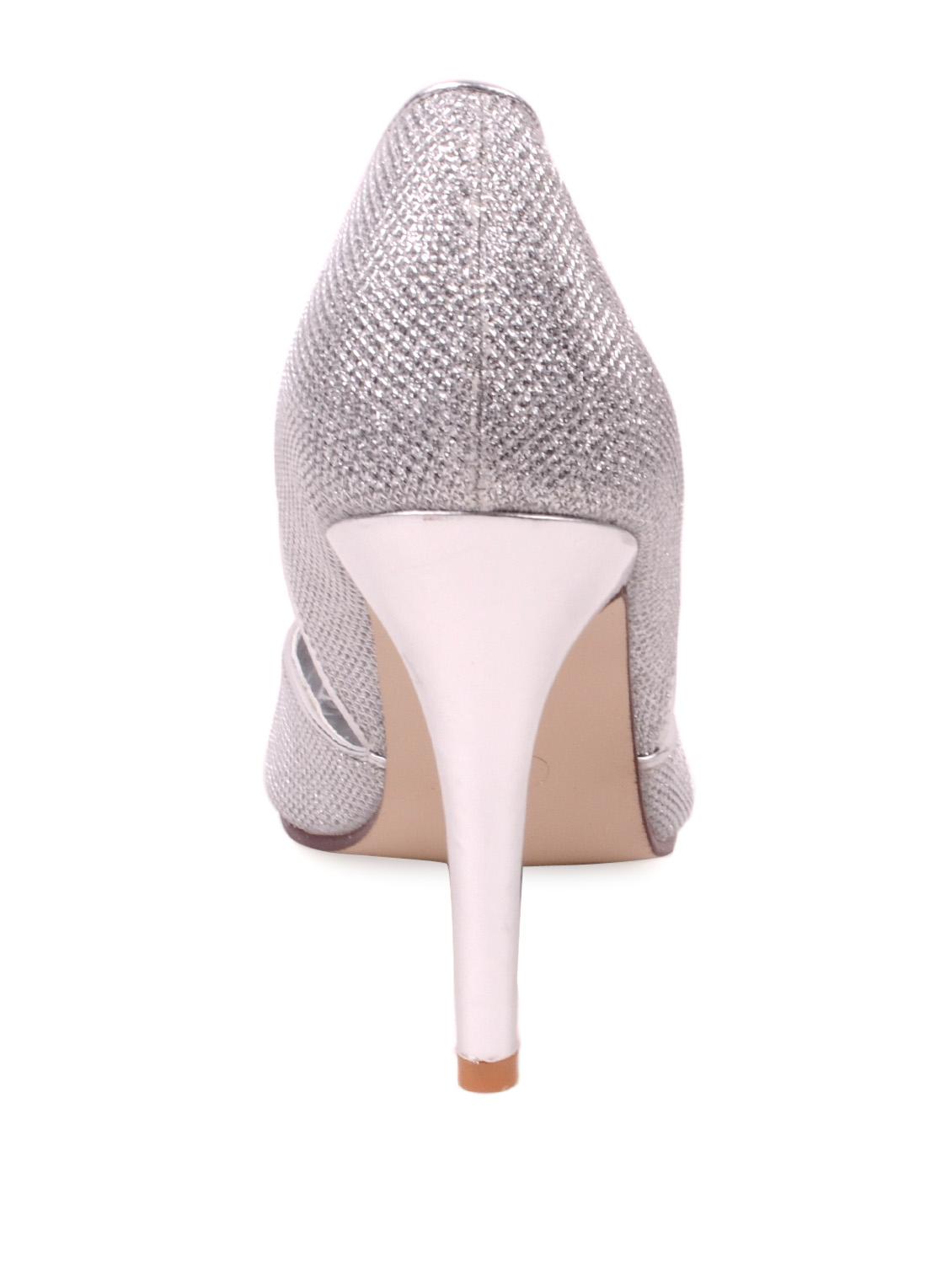 Stylish Silver Pumps - 28706 - Zoom Image - 3