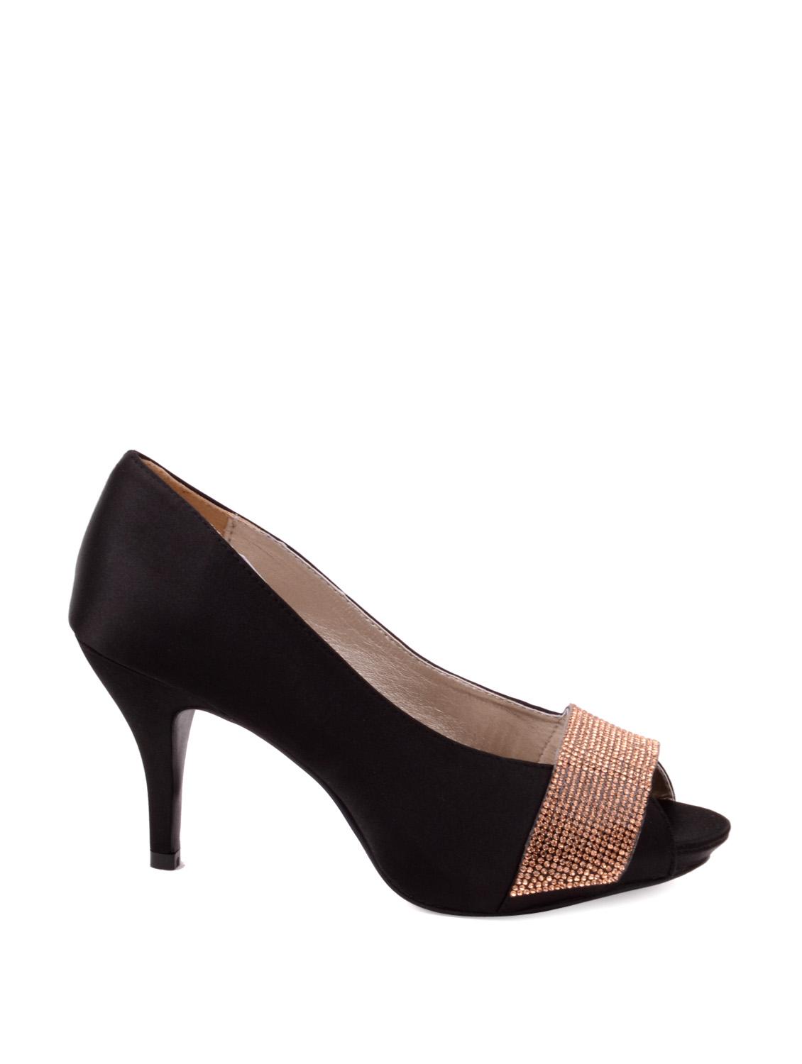 Elegant Black Peep Toes - 28707 - Zoom Image - 2