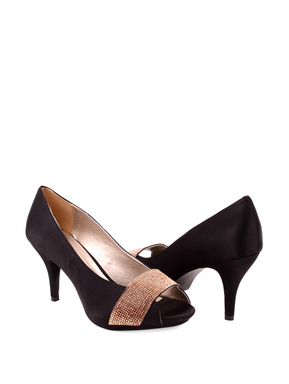 Elegant Black Peep Toes - 28707 - Zoom Image - 5
