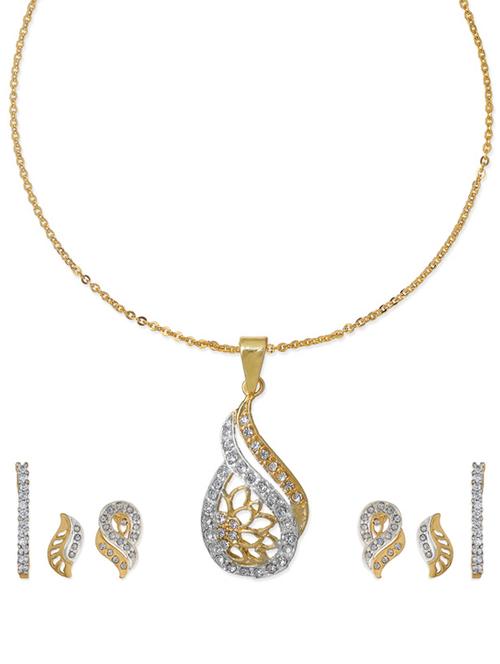 two pendant sets, one mangalsutra and free chain - 31412 - Standard Image - 1