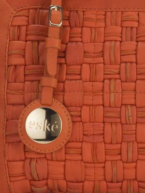 Tangerine Handbag In Textured Weave - 35701 - Standard Image - 4