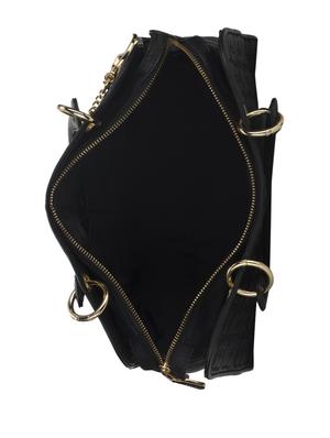 Chic Textured Handbag In Black - 35712 - Standard Image - 3