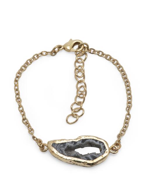 Chained Geode Bracelet - 38603 - Very Small Image - 1