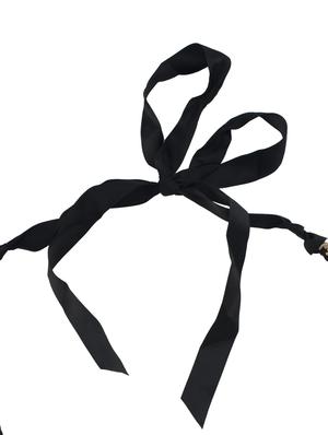 fabric black gold chain - 40354 - Standard Image - 3