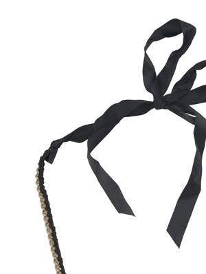 fabric black gold chain - 40354 - Standard Image - 4
