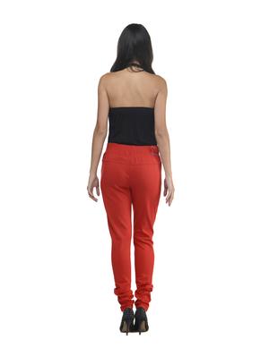 Trendy Red Jeggings - 40456 - Standard Image - 3