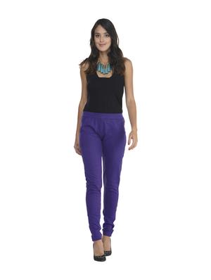 Stylish Purple Jeggings - 40462 - Standard Image - 2