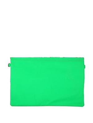 Oversized Green Cutwork Clutch - 44925 - Standard Image - 3