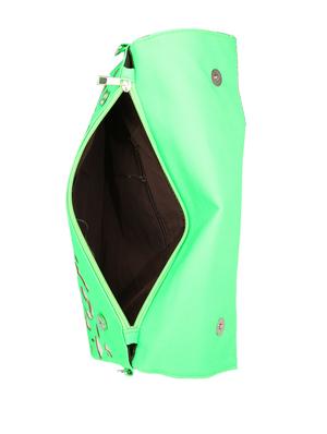 Oversized Green Cutwork Clutch - 44925 - Standard Image - 4