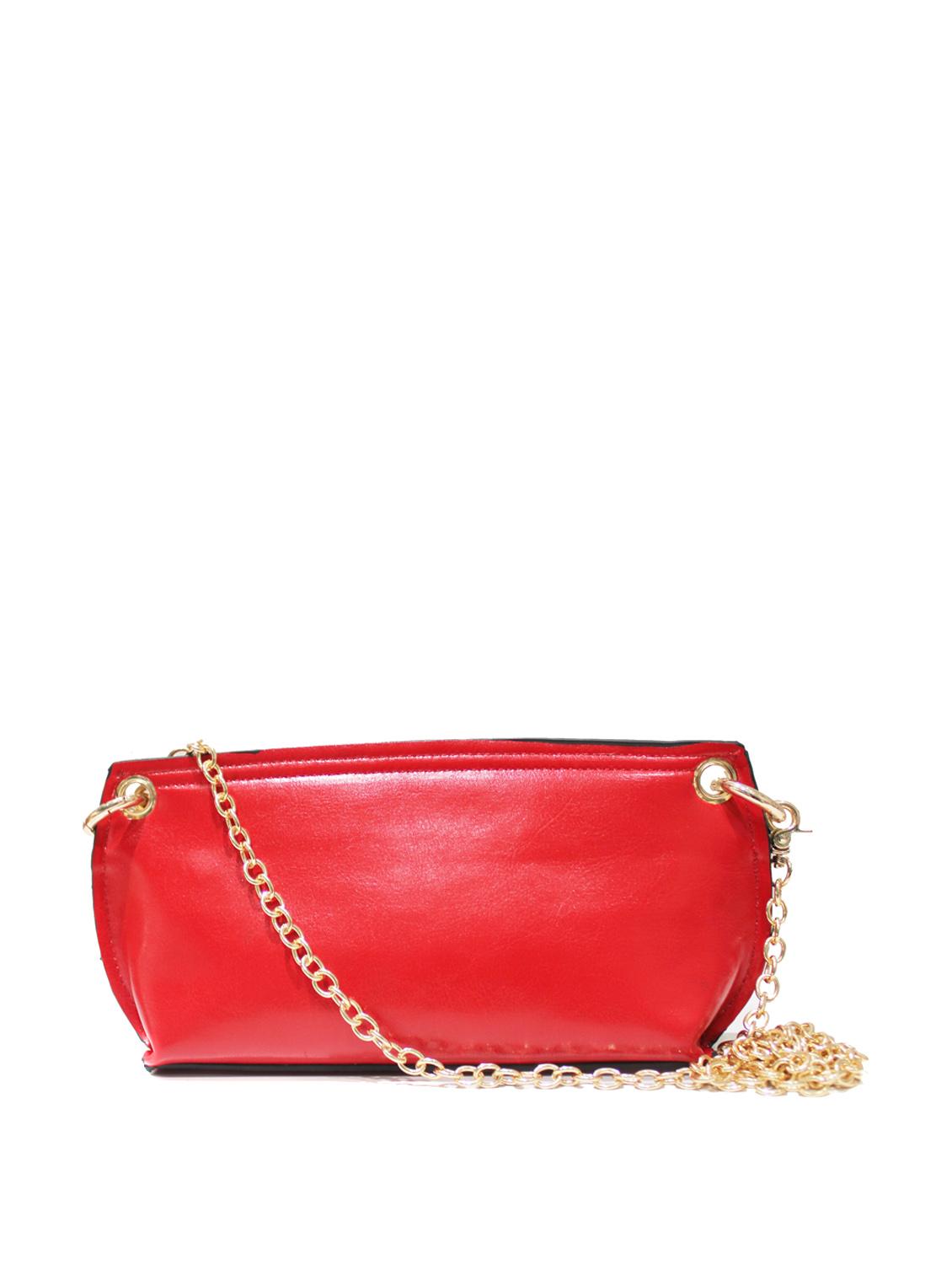 Red Bag with Silver Sling - 46264 - Zoom Image - 2