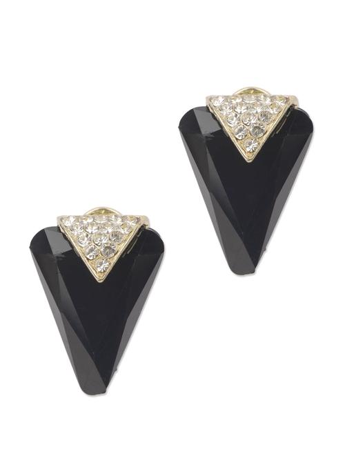 Chic Black Earrings - 46794 - Very Small Image - 1