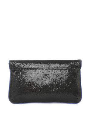 Black Sequin Clutch with Blue Piping - 47788 -  Standard Image - 1