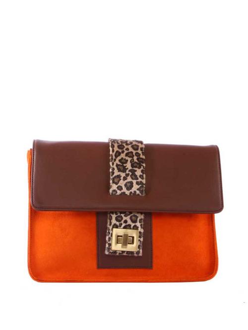 clutch with Animal Print Buckle - 47851 -  Standard Image - 0