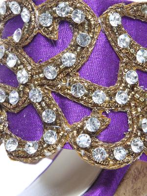 Antique Zari Work Wedges - 47877 - Standard Image - 5