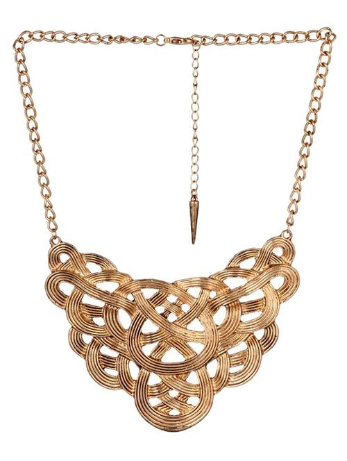 intertwining rings neckpiece - 49600 -  Standard Image - 0