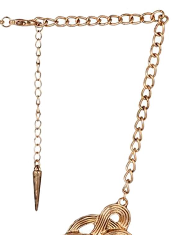 intertwining rings neckpiece - 49600 - Zoom Image - 2