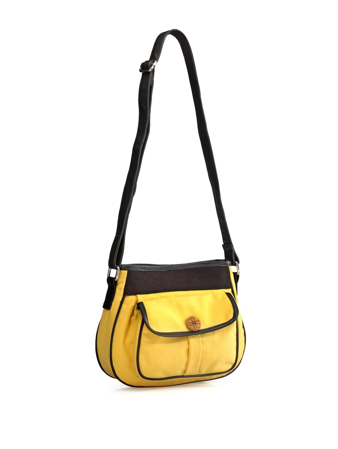 yellow regular sling bag - 49820 - Zoom Image - 5