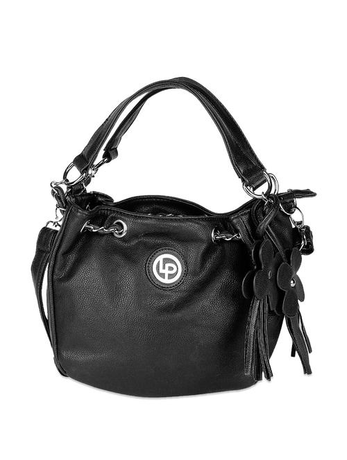 Handbag With Metal String And Flower Tassels - 50529 - Very Small Image - 1