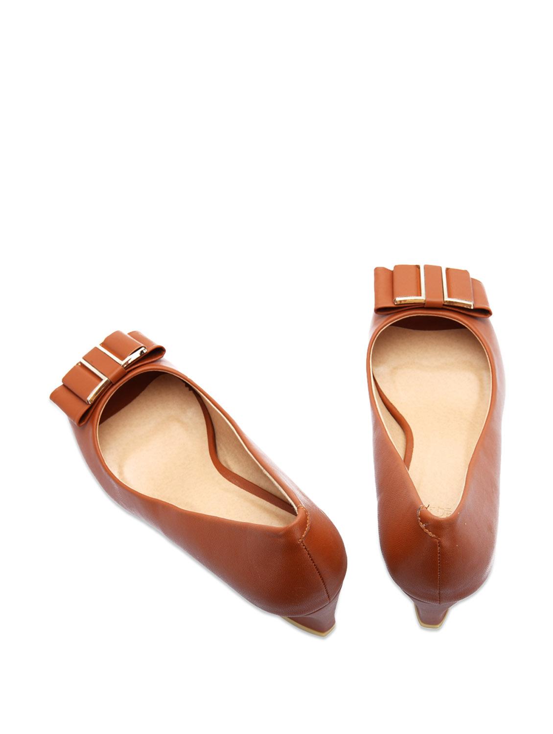 Classic Brown Peep Toes - 50996 - Zoom Image - 4