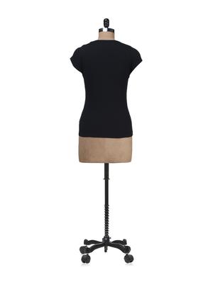 Obviously Box Neck Basic Tee - 52612 - Standard Image - 3