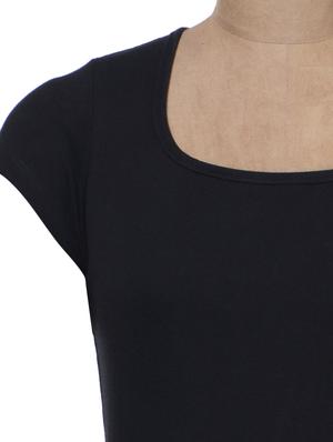 Obviously Box Neck Basic Tee - 52612 - Standard Image - 4