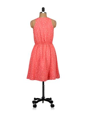 Trendy Orange Dress - 54024 - Standard Image - 3