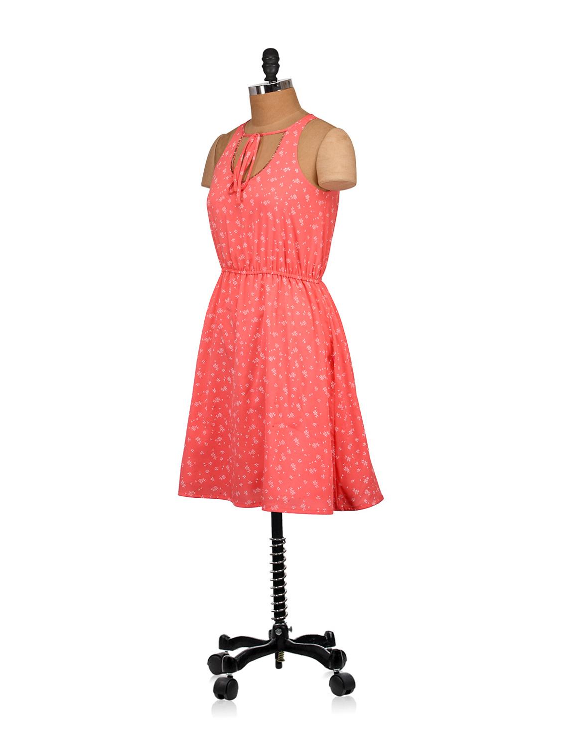 Trendy Orange Dress - 54024 - Zoom Image - 2