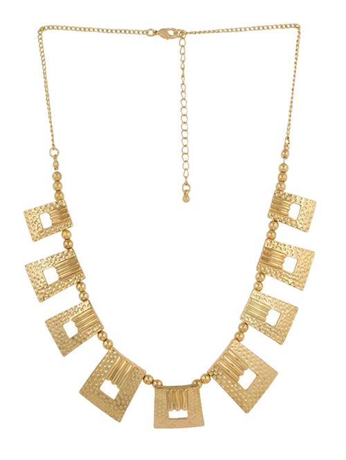 Gold Geometry Choker - 56889 -  Standard Image - 0