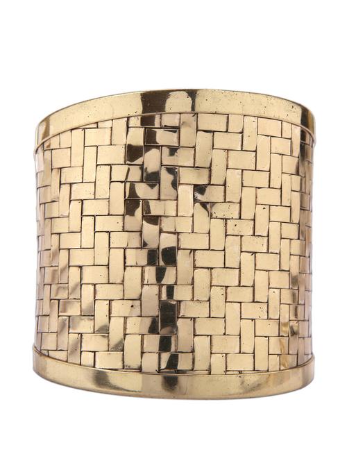 Check Textured Handcuff - 57369 - Very Small Image - 1