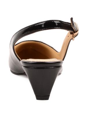 Black Court Shoes - 57596 - Standard Image - 3