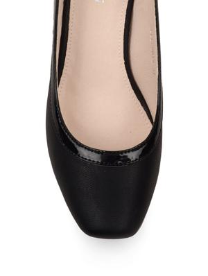 Black Court Shoes - 57617 - Standard Image - 4