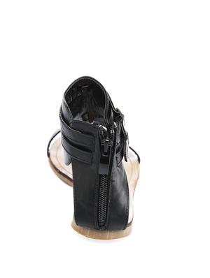 Black Stappy Sandal - 60223 - Standard Image - 4